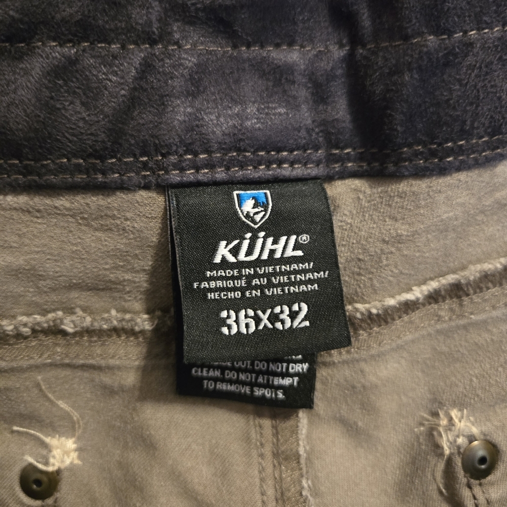 Kuhl Men's Tan and Black Pants